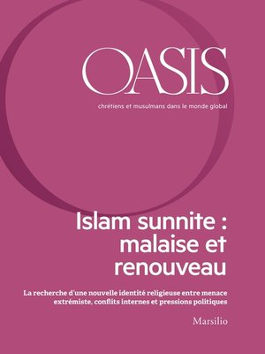 cover image of Oasis n. 27, Islam sunnite